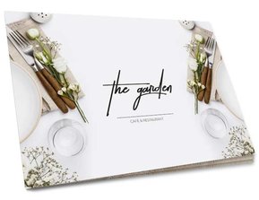 Speisekarte von the garden